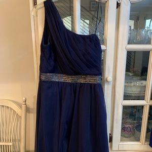 Navy party dress